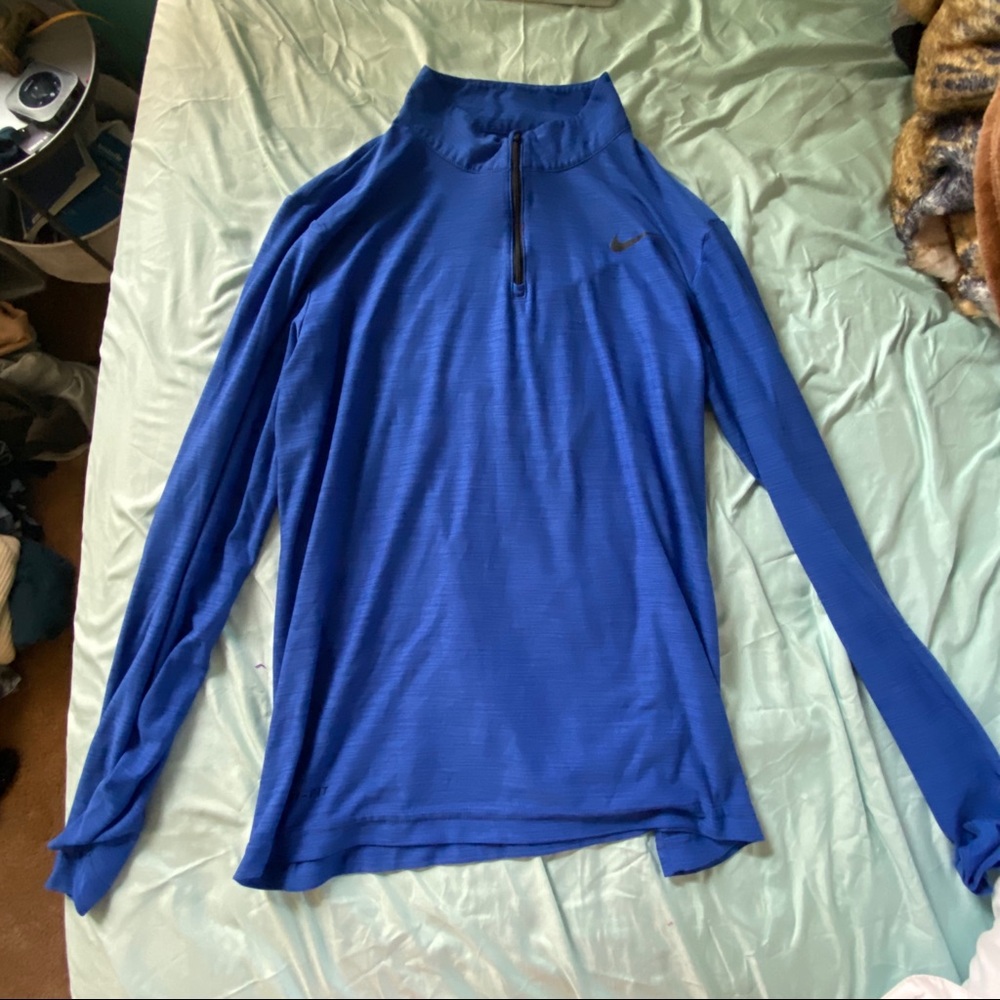 Blue Nike Quarter Zip